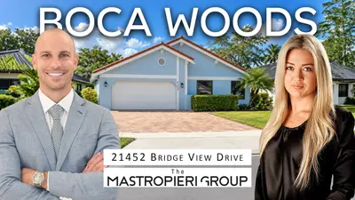 Boca Woods Property Tour With Larry Mastropieri | 21452 Bridge View Dr, Boca Raton